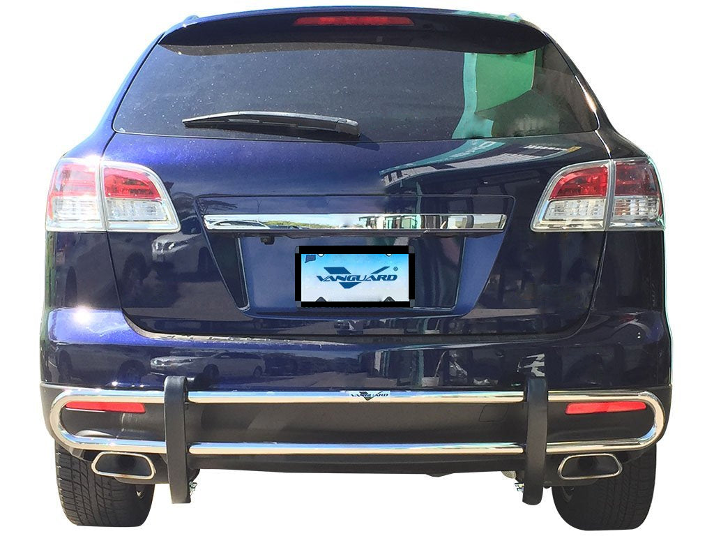 Vanguard Stainless Steel Rear Guards Rear Bumper Guards Bumper Guard for 2007-2014 mazda cx-9 nan