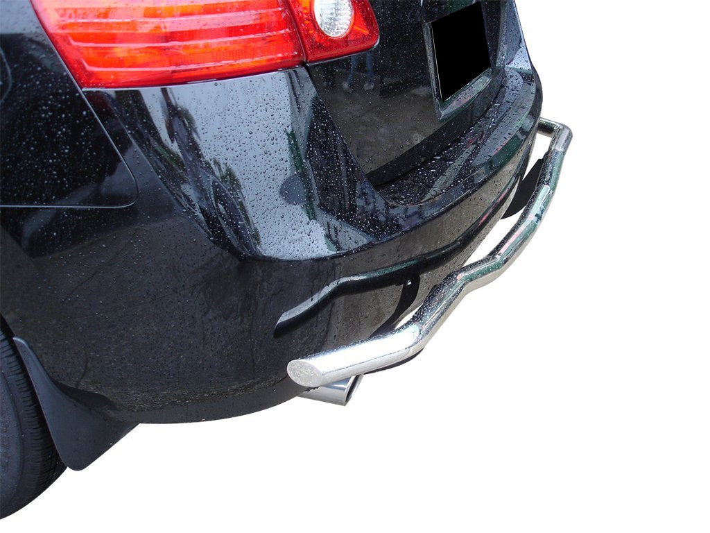 Vanguard Stainless Steel Rear Guards Rear Bumper Guards Bumper Guard for 2014-2015 nissan rogue select nan