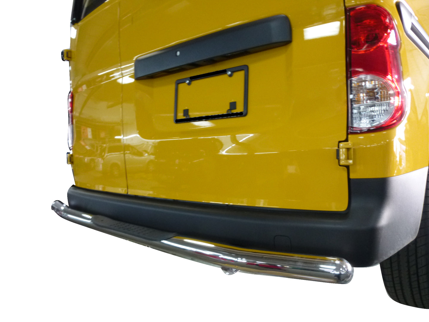 Vanguard Stainless Steel Rear Guards Rear Bumper Guards Bumper Guard for 2013-2021 nissan nv200 nan