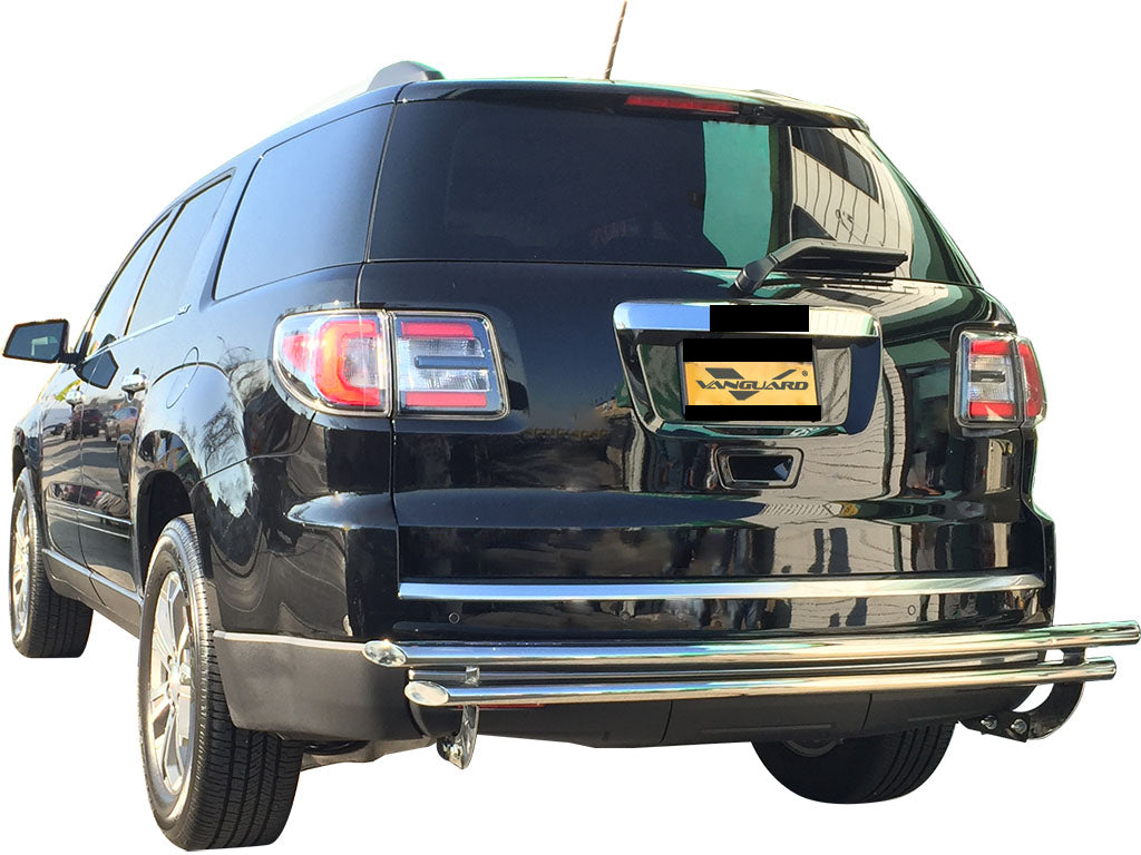Vanguard Stainless Steel Rear Guards Rear Bumper Guards Bumper Guard for 2009-2017 chevrolet traverse nan