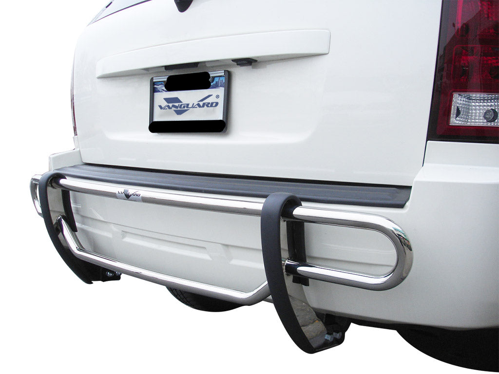 Vanguard Stainless Steel Rear Guards Rear Bumper Guards Bumper Guard for 2006-2010 jeep commander nan
