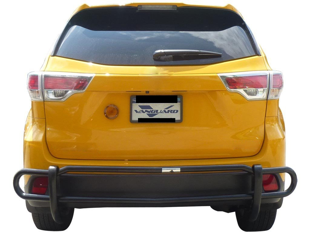 Vanguard Black Powdercoat Rear Guards Rear Bumper Guards Bumper Guard for 2010-2015 lexus rx350 nan