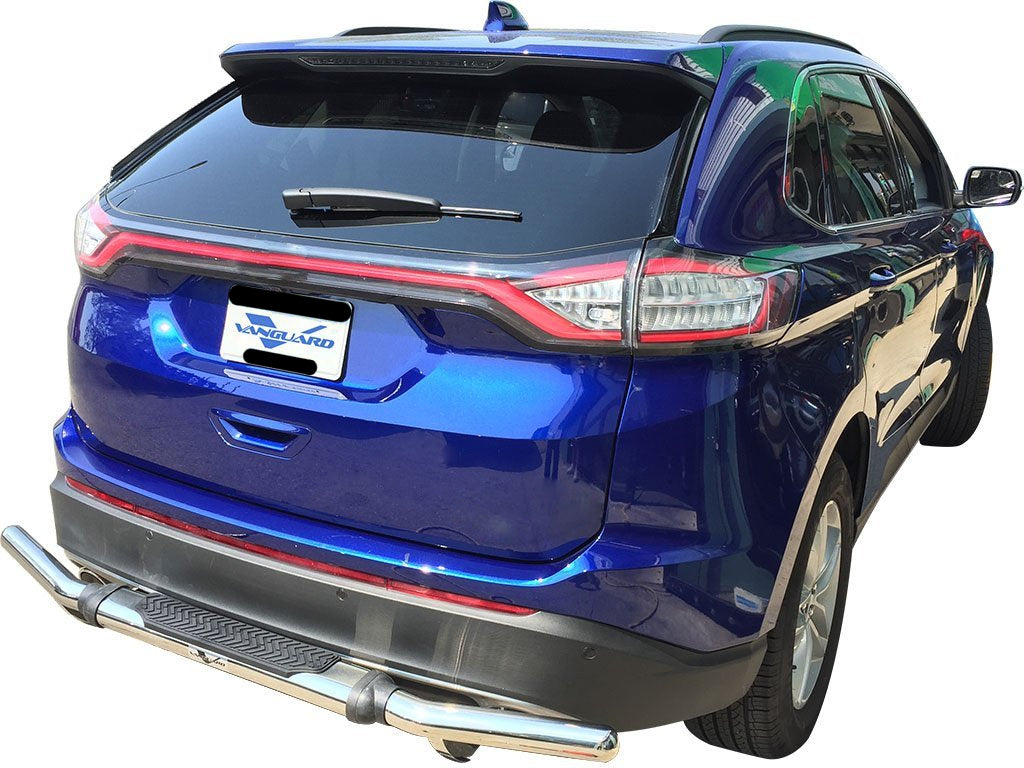 Vanguard Stainless Steel Rear Guards Rear Bumper Guards Bumper Guard for 2013-2024 mazda cx-5 nan