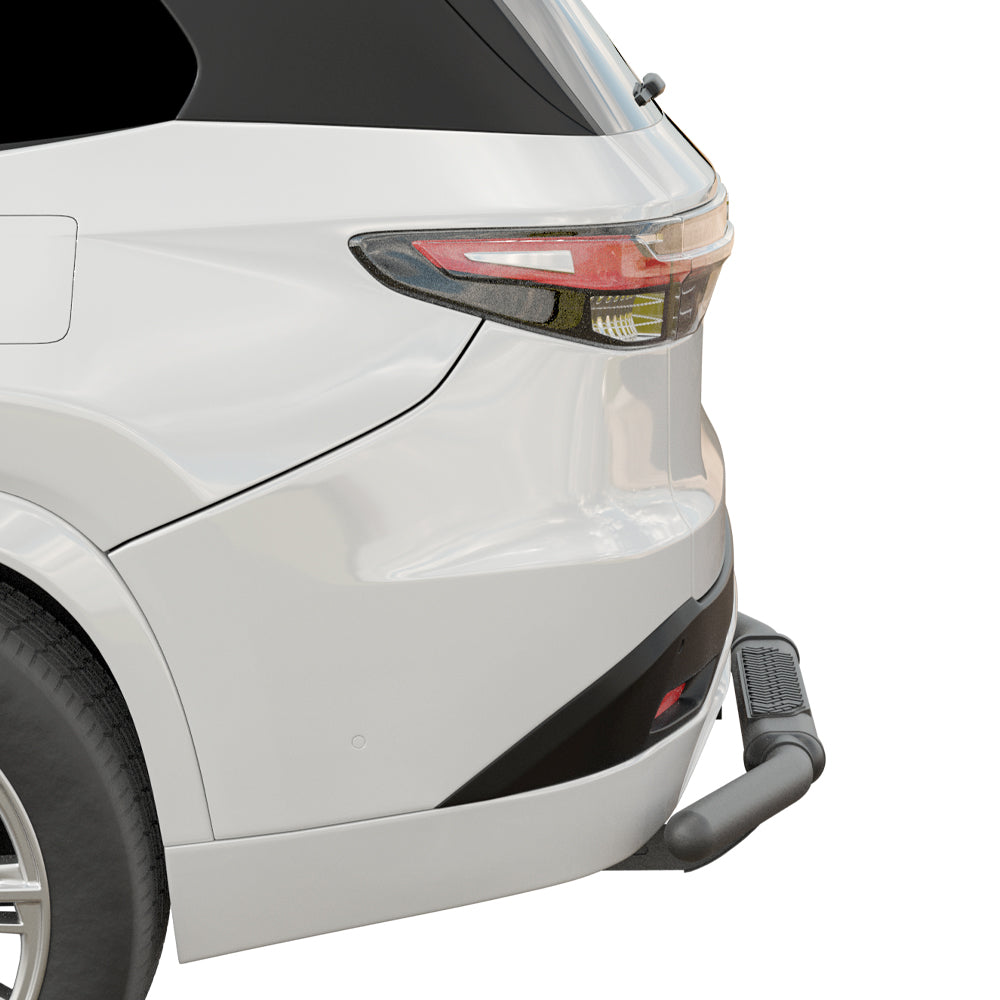 Vanguard Black Powdercoat Rear Guards Rear Bumper Guards Bumper Guard for 2024-2025 lexus tx350
