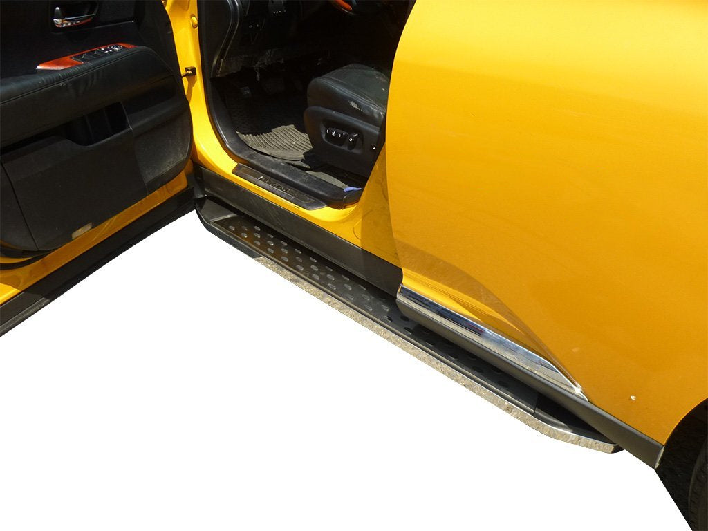 Vanguard Polished Chrome Side Steps & Running Boards Running Boards Running Board for 2016-2022 lexus rx350