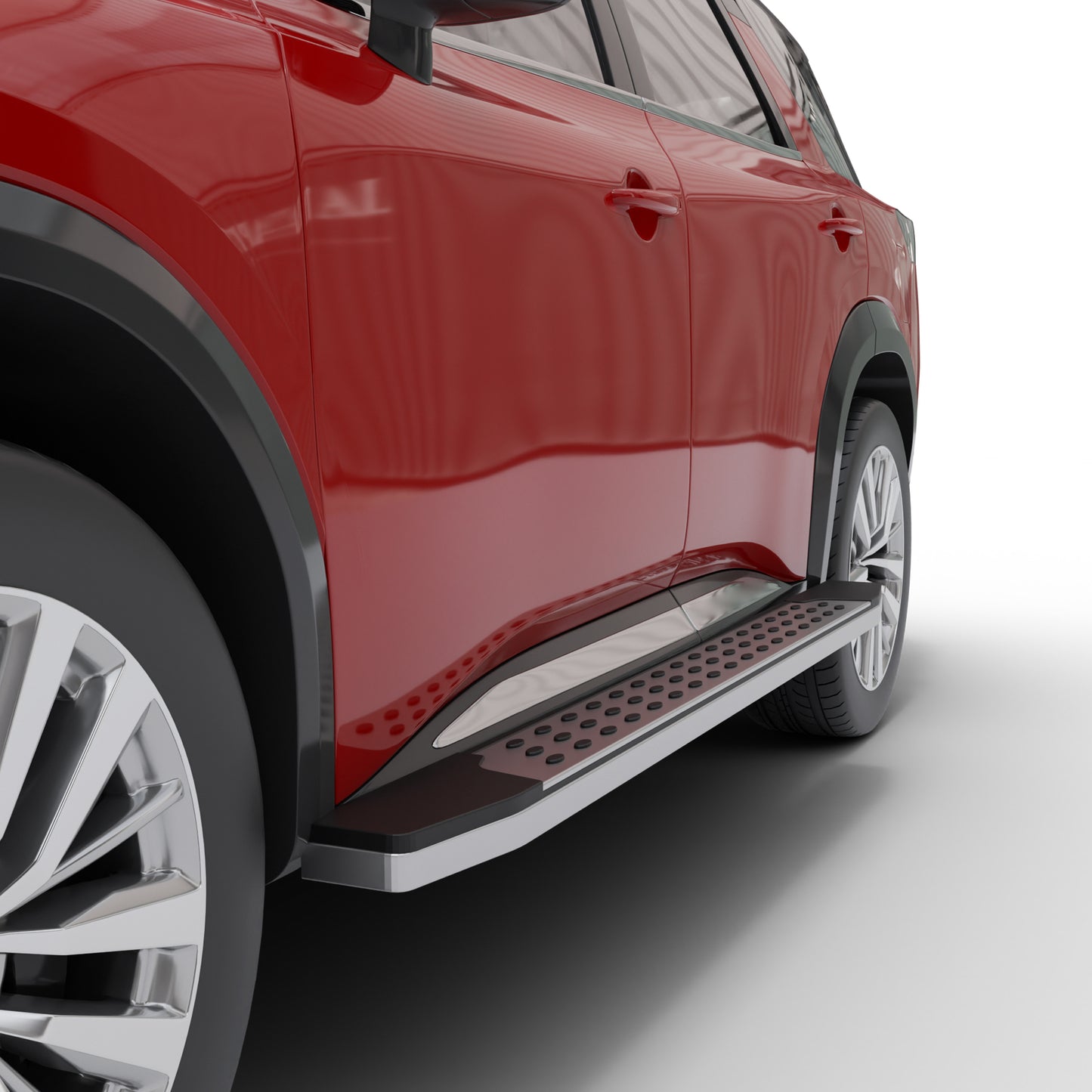 Vanguard Polished Chrome Side Steps & Running Boards Running Boards Step Nerf Bar for 2022-2024 infiniti qx60