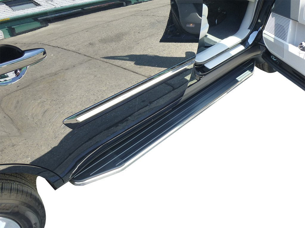 Vanguard Black Side Steps & Running Boards Running Boards Running Board for 2022-2024 acura mdx