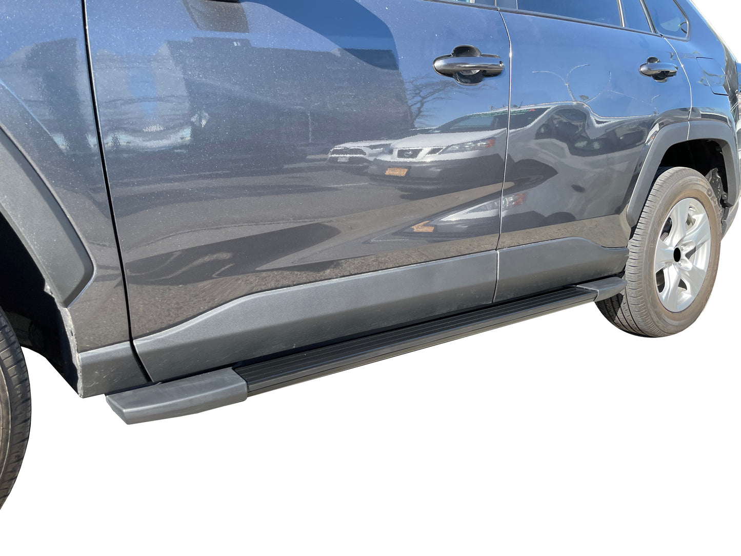 Vanguard Black Side Steps & Running Boards Running Boards Running Board for 2019-2024 toyota rav4