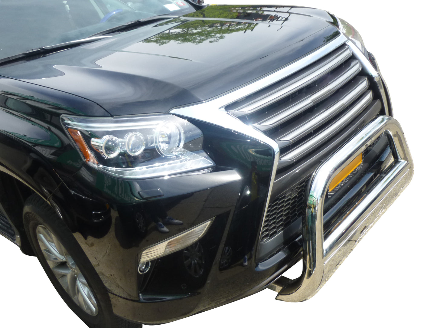 Vanguard Stainless Steel Front Guards Bull Bars Bumper Guard for 2003-2009 lexus gx470 nan