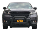 Vanguard Black Powdercoat Front Guards Bull Bars Bumper Guard for 2017-2024 honda ridgeline nan