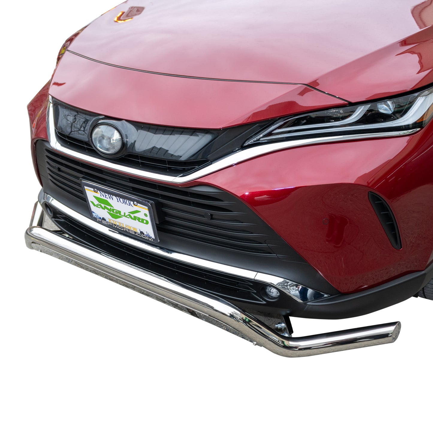 Vanguard Stainless Steel Front Guards Front Runners Bumper Guard for 2021-2024 toyota venza