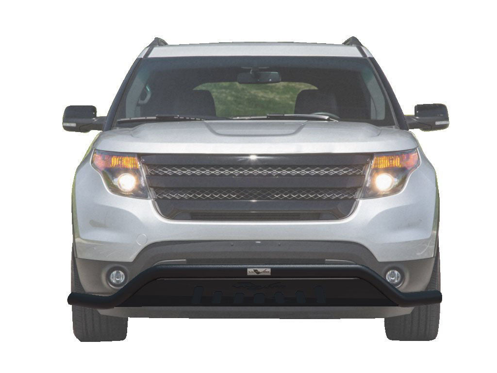 Vanguard Black Powdercoat Front Guards Front Runners Bumper Guard for 2012-2015 mercedes-benz ml63 amg nan
