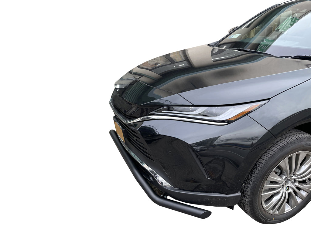 Vanguard Black Powdercoat Front Guards Front Runners Bumper Guard for 2021-2024 toyota venza