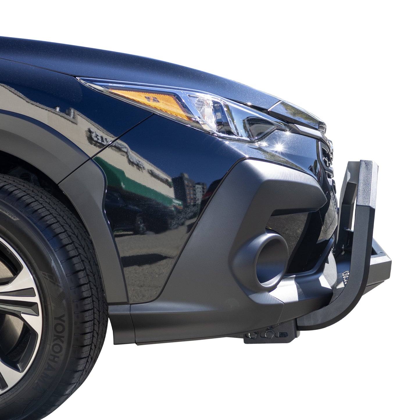 Vanguard Black Powdercoat Front Guards Bull Bars Bumper Guard for 2019-2024 subaru crosstrek