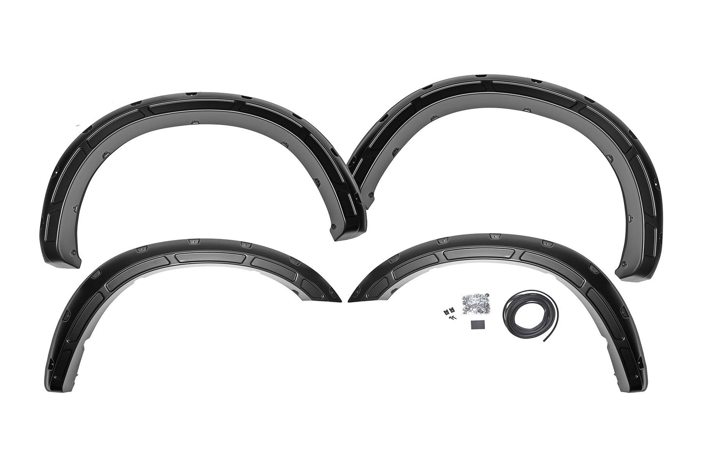 Defender Pocket Fender Flares | DX8 Black | Ram 2500 2WD/4WD (20-22)