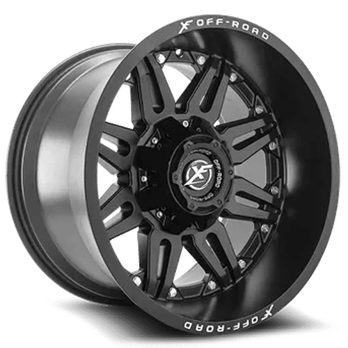 XF OFFROAD XF-204 Matte Black 18x9 8x165.1/8x170 Wheels | Offset: 12 | Backspace: 5.5 | Bore: 125.2