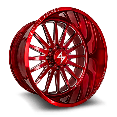 Sentali Forged SF2RM Red Milled 28x16 8x180 Wheels | Offset: -99 | Backspace: 4.5 | Bore: 124.3