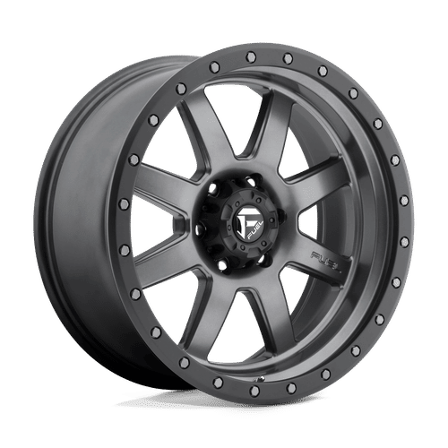 Fuel D552 MATTE GUN METAL BLACK BEAD RING 20x9 6x139.7 Wheels | Offset: 1 | Backspace: 5.04 | Bore: 108