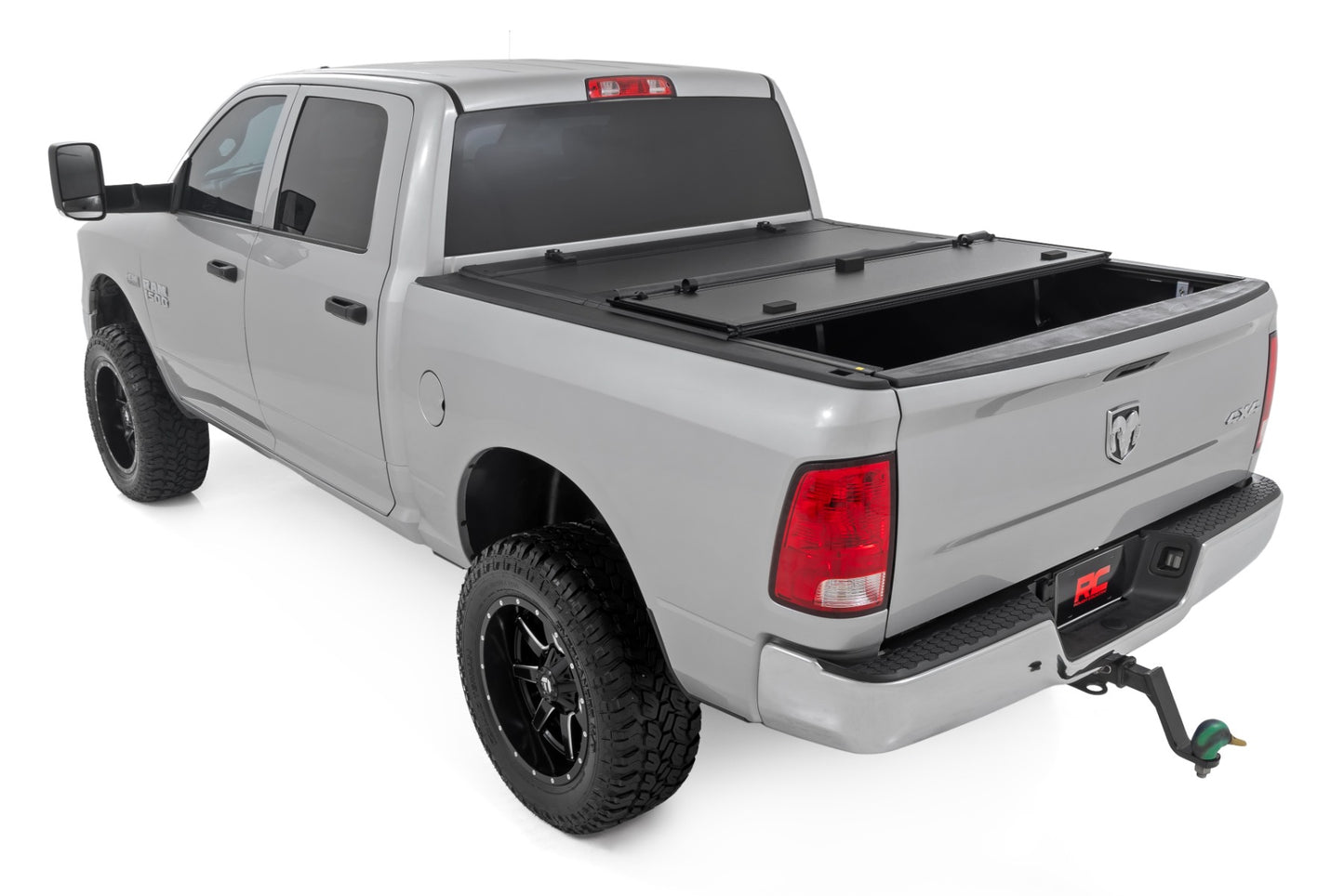 Hard Tri-Fold Flip Up Bed Cover | 5'7" Bed | Ram 1500 (09-18)