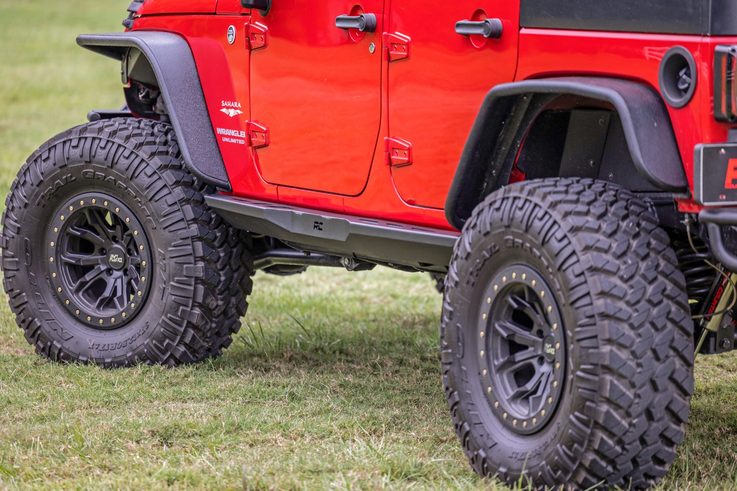 Rock Sliders | Heavy Duty l 4-Door | Jeep Wrangler JK (07-18)