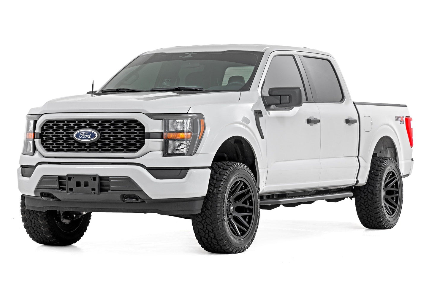 OV2 Running Boards | Side Step Bars | Crew Cab | Ford 150 (15-24)