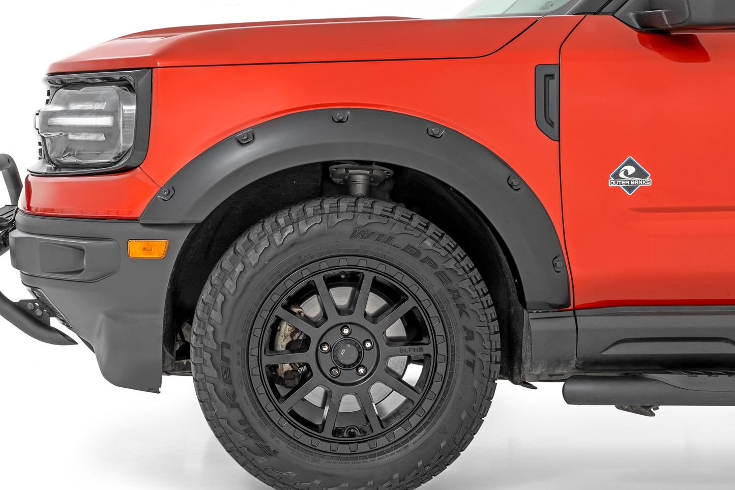 Pocket Fender Flares | JS Iconic Silver | Ford Bronco Sport 4WD (2021-2023)
