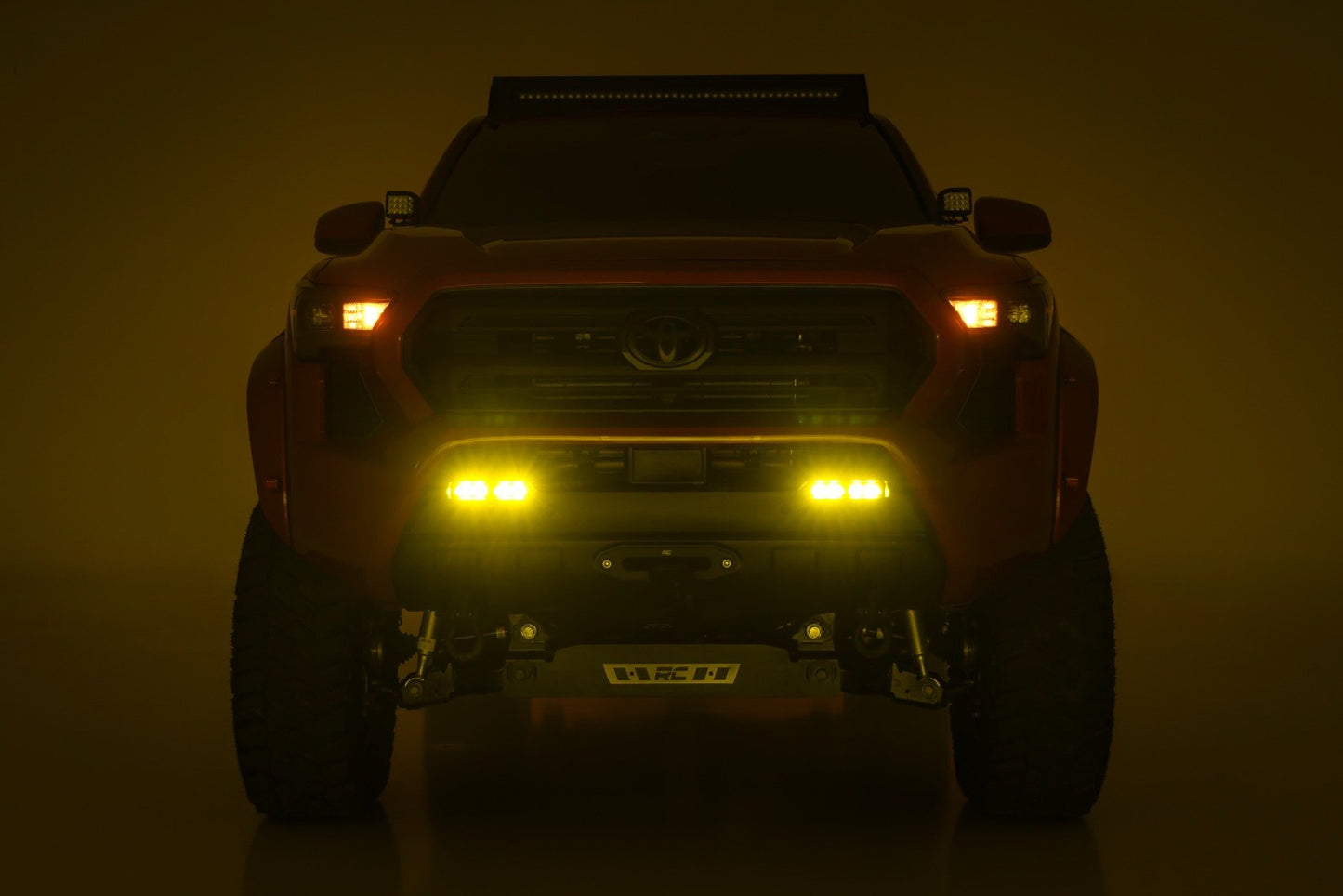 LED Fog Light Kit | 3x1.75 Inch Black Series Slim Aux | Yellow | Toyota Tacoma (2024-2026)