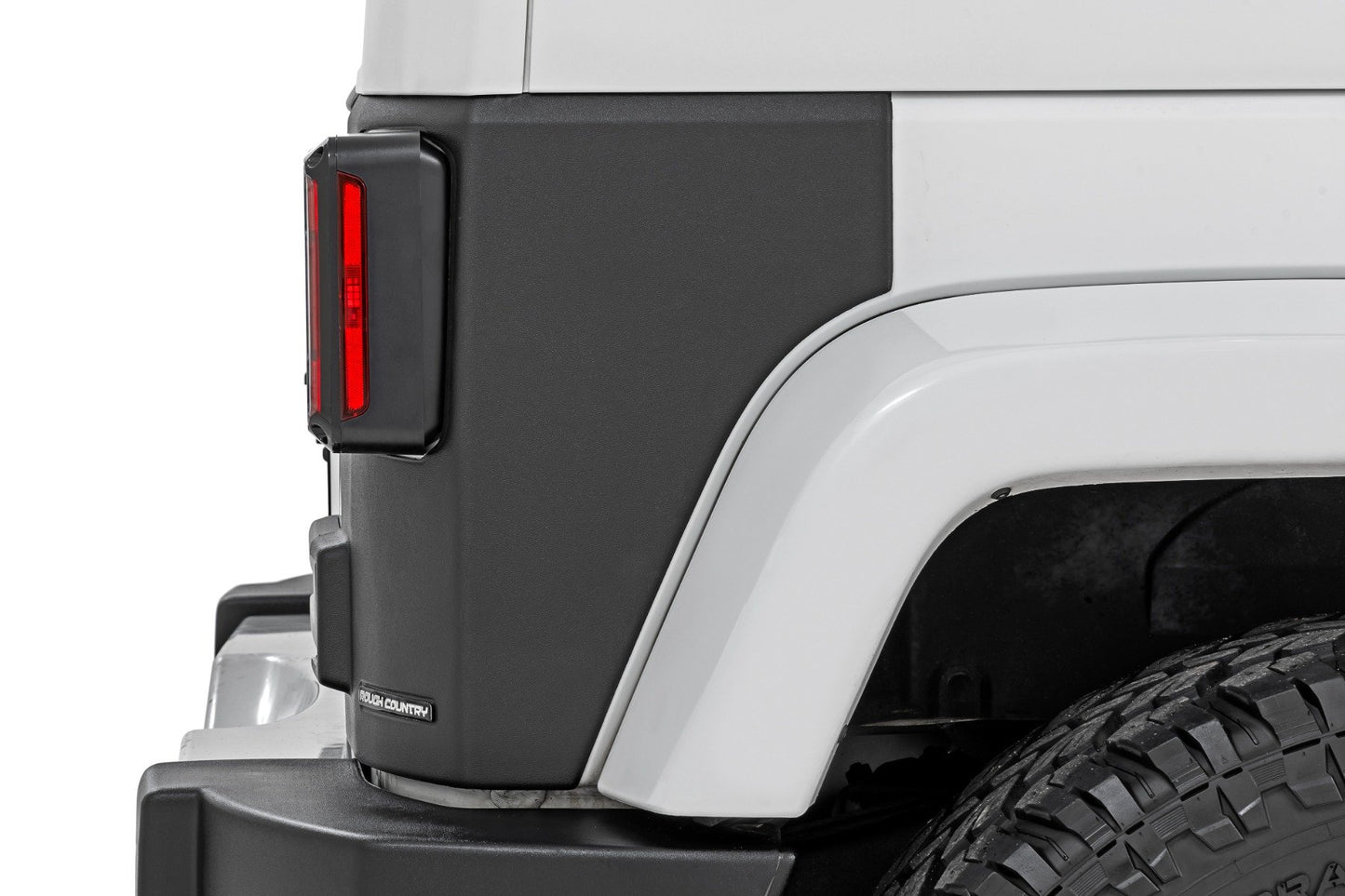Trail Cladding | Rear Corners | Jeep Wrangler JK (2007-2018)