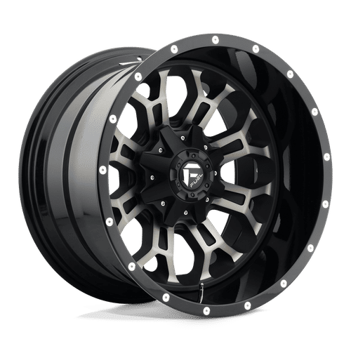Fuel D561 GLOSS MACHINED DOUBLE DARK TINT 17x9 6x135/6x139.7 Wheels | Offset: -12 | Backspace: 4.53 | Bore: 106.1