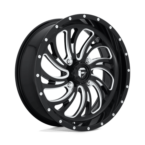 Fuel D641 GLOSS BLACK MILLED 20x7 4x156 Wheels | Offset: 13 | Backspace: 4.51 | Bore: 132