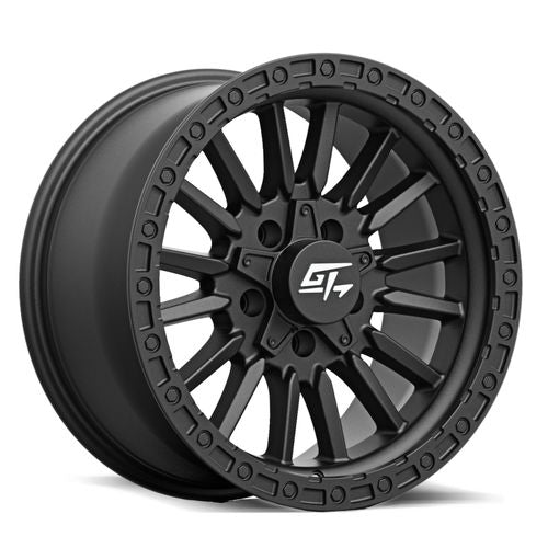 GT OFFROAD Chamber Matte Black Matte Black 20x9 5x127/5x139.7 Wheels | Offset: 12 | Backspace: 5.5 | Bore: 78.1