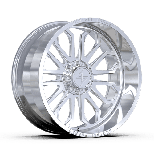 Sentali Forged SF3P Polished 28x16 5x139.7 Wheels | Offset: -99 | Backspace: 4.5 | Bore: 77.8