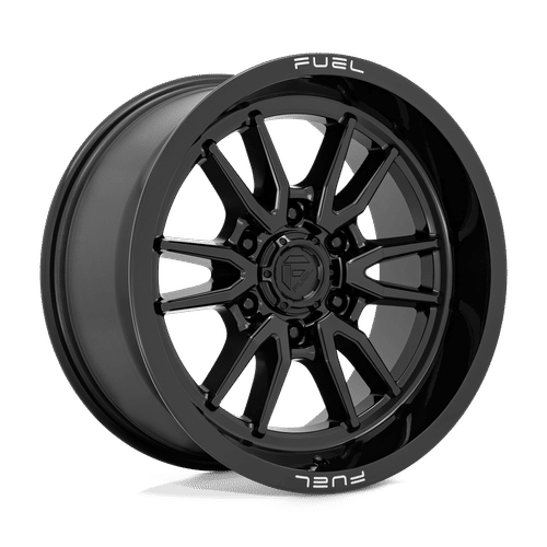 Fuel D760 GLOSS BLACK 18x9 6x139.7 Wheels | Offset: 1 | Backspace: 5.04 | Bore: 106.1