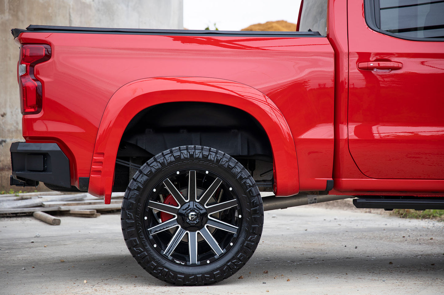 SF1 Fender Flares | GAZ Summit White | Chevy Silverado 1500 (19-23)