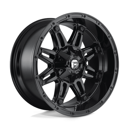 Fuel D625 GLOSS BLACK 20x9 5x139.7/5x150 Wheels | Offset: 1 | Backspace: 5.04 | Bore: 110.1