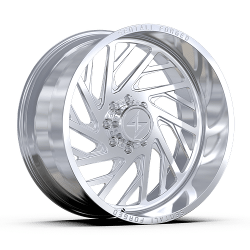 Sentali Forged SF7P Polished 26x14 8x180 Wheels | Offset: -76 | Backspace: 4.5 | Bore: 124.3