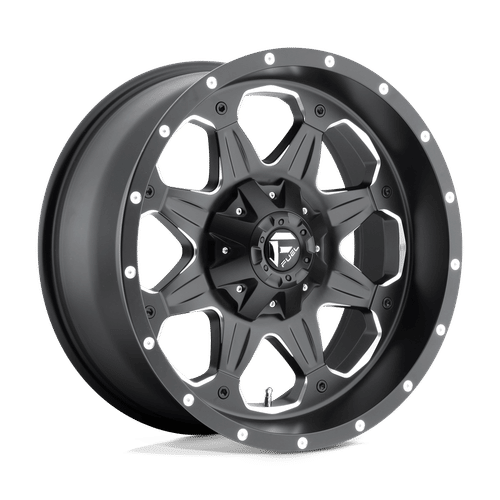 Fuel D534 MATTE BLACK MILLED 20x9 6x135/6x139.7 Wheels | Offset: -12 | Backspace: 4.53 | Bore: 106.1