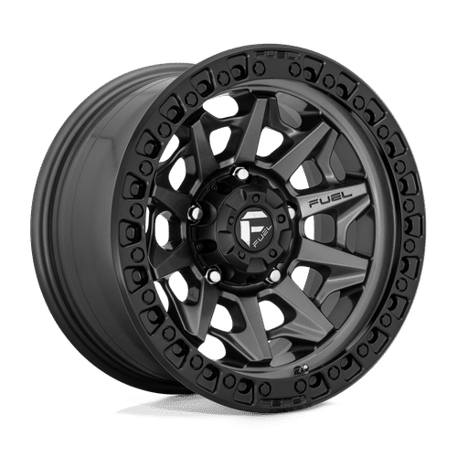 Fuel D716 MATTE GUN METAL BLACK BEAD RING 15x8 6x139.7 Wheels | Offset: -19 | Backspace: 3.75 | Bore: 108