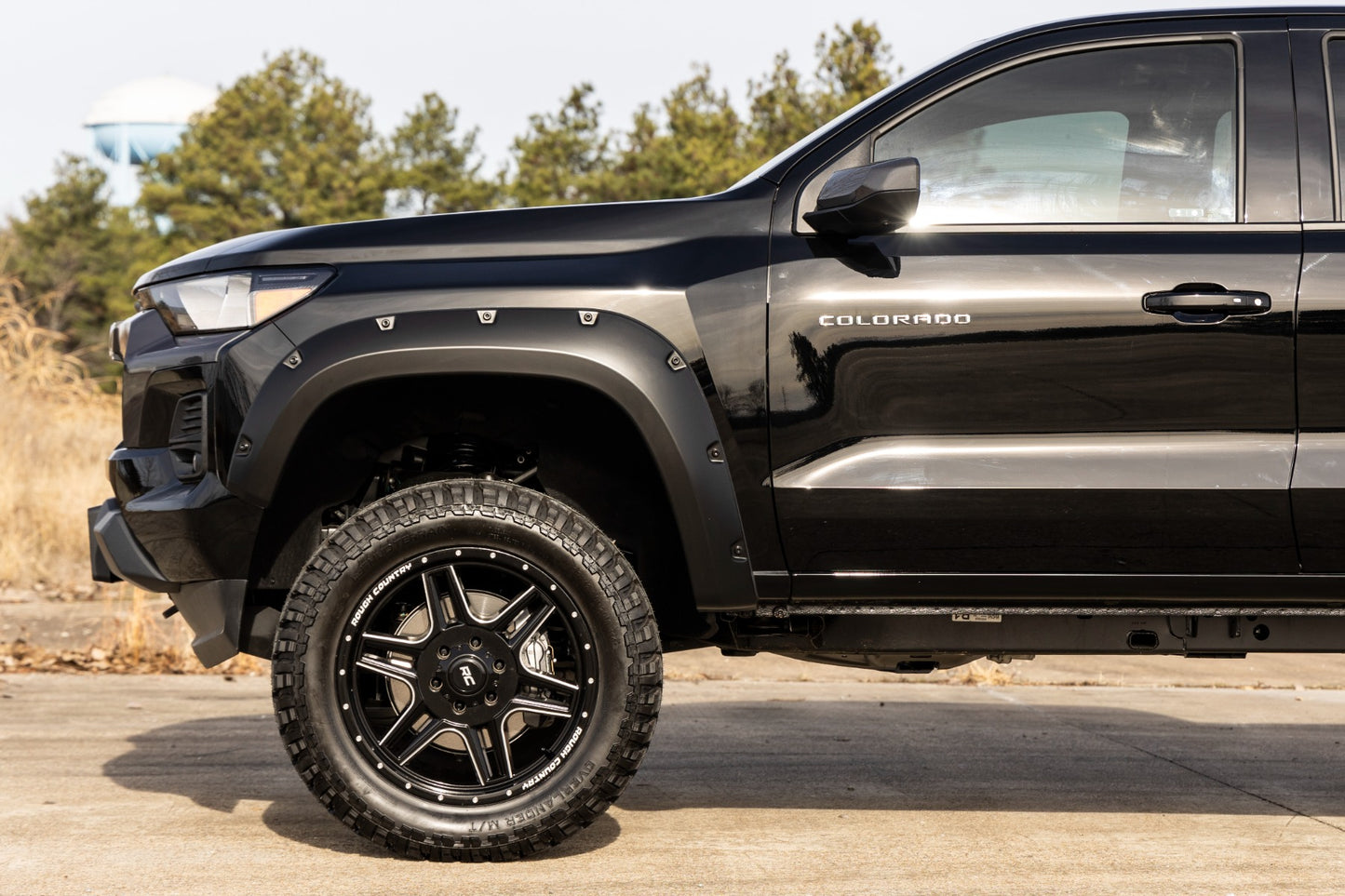 Pocket Fender Flares | GNT Radiant Red | Chevy Colorado 2WD/4WD (2023-2026)