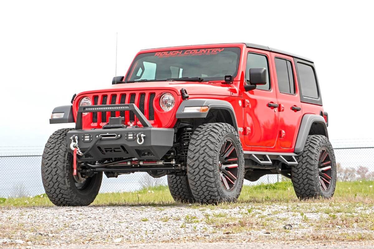Contoured Drop Steps | 4 Door | Jeep Wrangler JL 4WD (2018-2023)