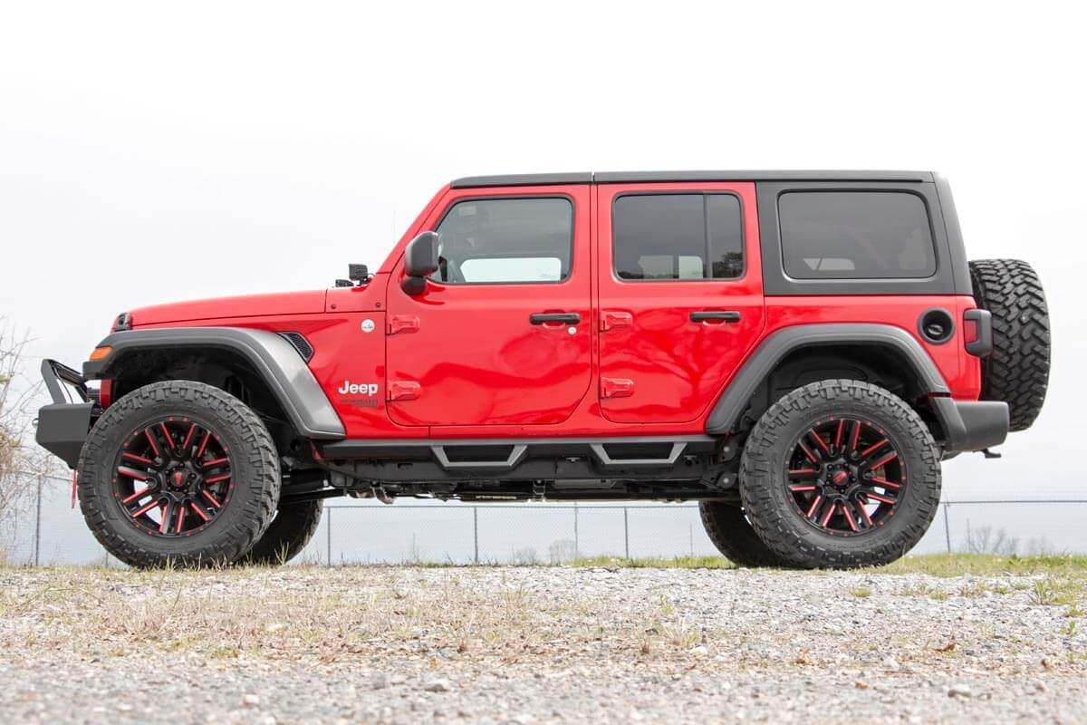 Contoured Drop Steps | 4 Door | Jeep Wrangler JL 4WD (2018-2023)