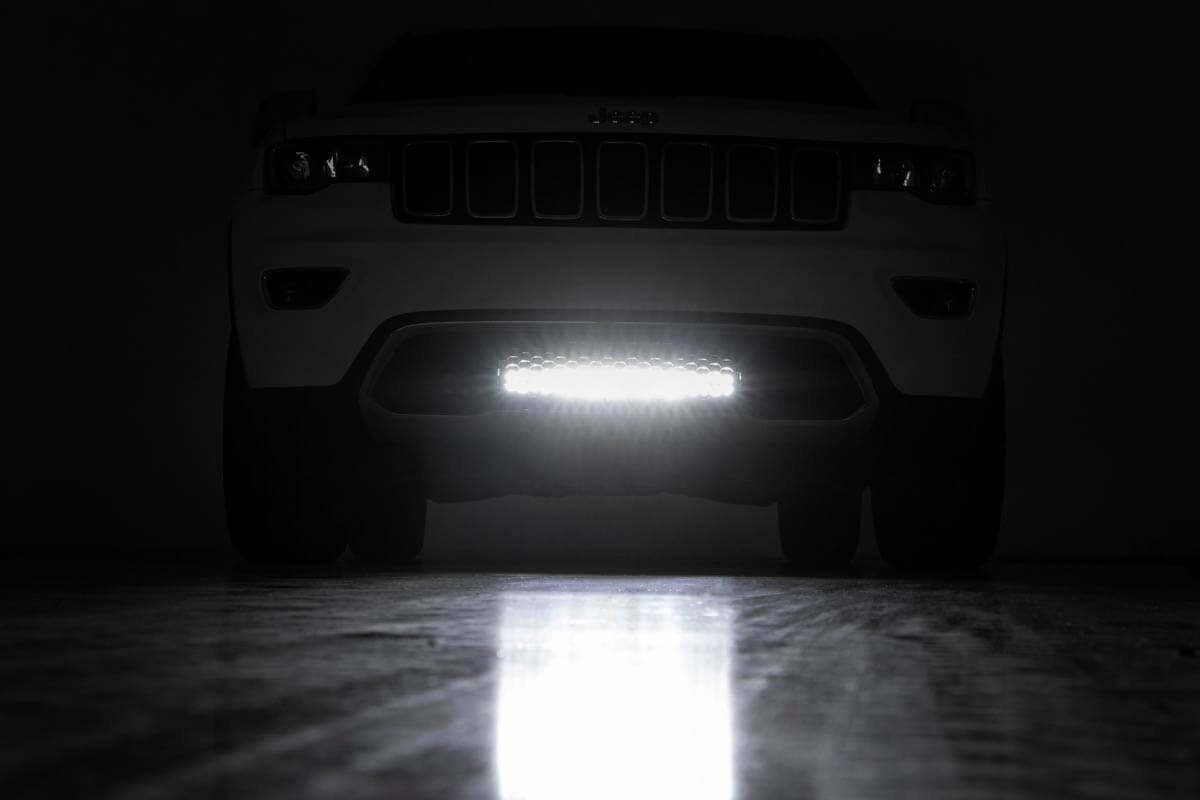 Jeep 20in LED Bumper Kit | Chrome Series w/ Amber DRL (11-20 WK2 Grand Cherokee)