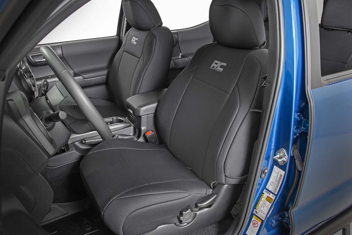 Seat Covers | FR & RR | Double Cab | Toyota Tacoma 2WD/4WD (16-23)