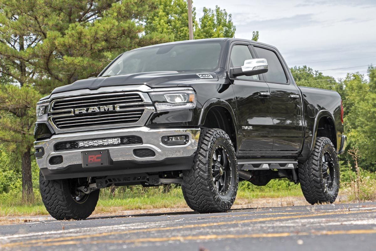 LED Light Kit | Bumper Mount | 20" Chrome Dual Row | Amber DRL | Ram 1500 (19-23)