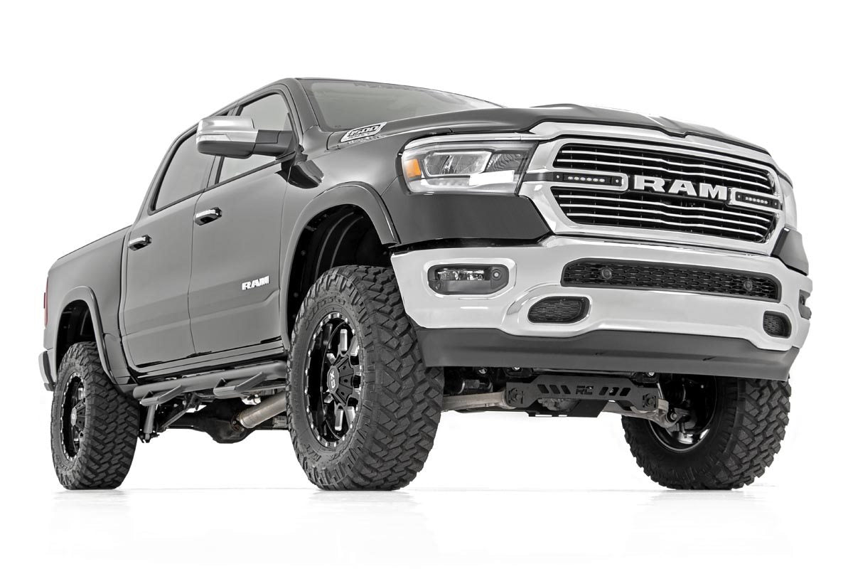 Dual 6in LED Grille Kit | Black Slimline | Ram 1500 2WD/4WD (19-23)