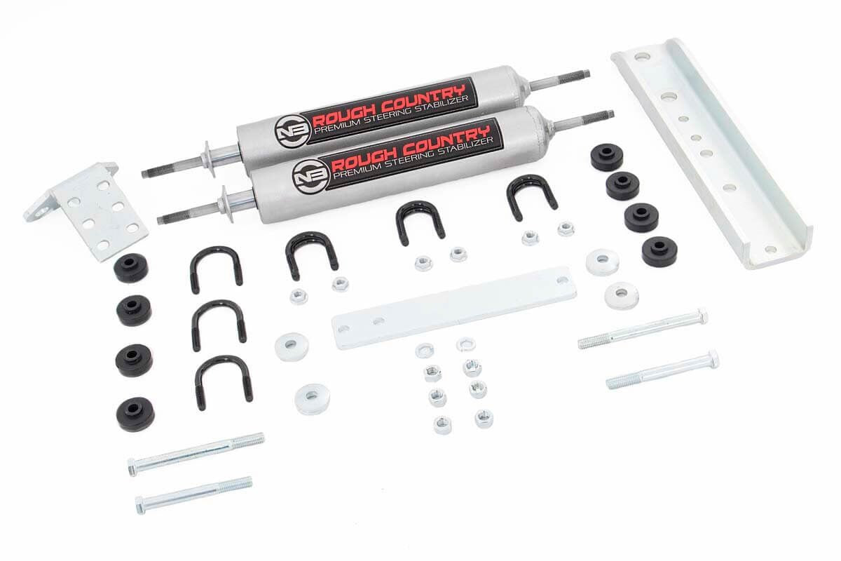 N3 Steering Stabilizer | Dual | Ford Bronco/F-150/F-250 (1980-1998)