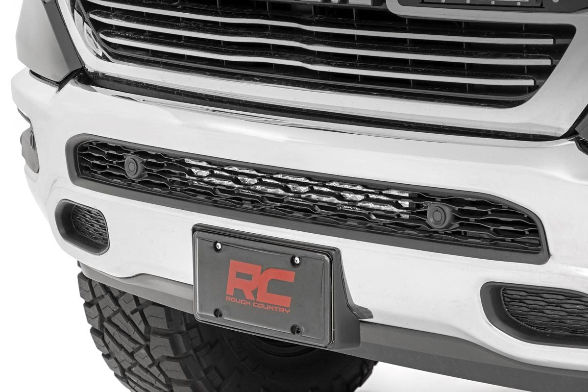 LED Light Kit | Bumper Mount | 20" Chrome Dual Row | Amber DRL | Ram 1500 (19-23)