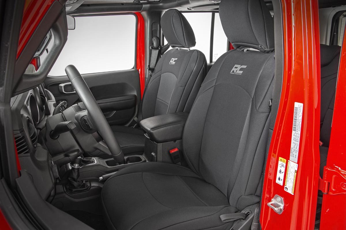 Seat Covers | Front and Rear | Jeep Wrangler JL 4WD (2018-2023)