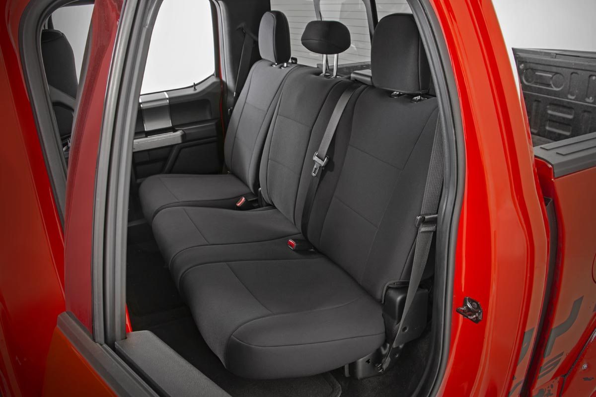 Seat Covers | Rear Bench Seat | Ford F-150/Lightning/F-250/F-350 (15-23)