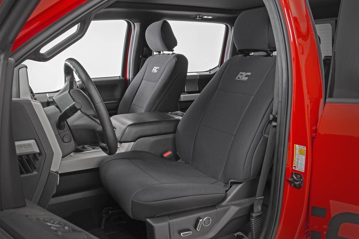 Seat Covers | Front Bucket Seats | Ford F-150/Lightning/F-250/F-350 (15-23)